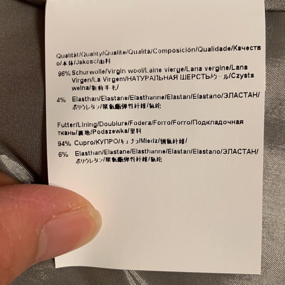 NWT Hugo Boss suit jacket blazer - Picture 9 of 9